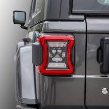 Rear Tail Light Covers For 2018 Jeep Wrangler Jl Sport Truckoffroad