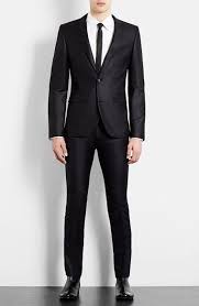 Topman Ultra Skinny Black Suit Available At Nordstrom Skinny Suits Black Suit Men Black Suits