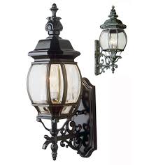 Trans Globe Lighting 4051 Swi Francisco 3 Light 25 Inch Swedish Iron Outdoor Wall Lantern
