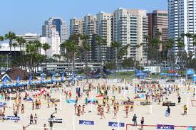 Volleyball Tournament On The Beach Walkable City