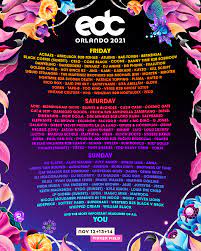 Edc 2022 Schedule Lineup – Edc Orlando 2022