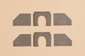 Ausschmücken, basteln, eigenbau, gestaltung, gips, karton, kunststoff. Tunnelportale Eingleisig Modellbahn Shop Von Auhagen De Modelleisenbahn Zubehor