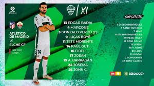 * match forecast is generated from clashes in team characteristics. Atletico De Madrid 3 1 Elche Resumen Resultado Y Goles Laliga Santander As Com