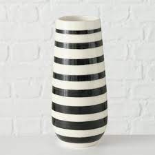 Stort udvalg af sort og hvid vase til billige priser. Valonia Vase Fra Boltze H 20cm Sort Hvid Butik Unik Thisted