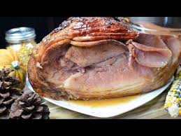 Glazed Ham Pecan Praline Honey Glazed Ham Easter Youtube Honey Glazed Ham Pralines Ham Recipes