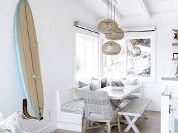 It ensures that beige shower curtain fabric keep the graphic printed. 20 Best Coastal Decor Ideas To Bring The Beach Home