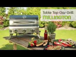 Tepro Table Top Gas Grill Millington Youtube