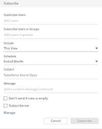 Advance With Assist Custom Subscriptions With Tableau Server Custom Views Interworks In this post we continue our ultimate guide to tables in tableau by discussing how to create pagination in tableau.