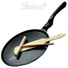 Crepes Pfanne 28 Cm Aluguss Mit Crepes Set Fachhandler Online Shop