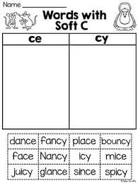 Soft C Worksheets And Activities Over 150 Fun No Prep Differentiated Soft C Phonics Worksheets Th Learning Websites Phonics Worksheets Word Work Activities