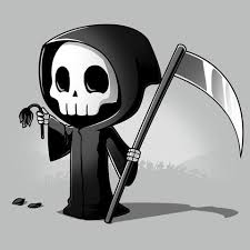 Adorable Monstrosity Funny Nerdy Shirts Cute Drawings Grim Reaper Art Reaper Drawing