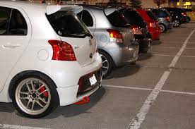 Line Up At A Yaris Meet Yaris Toyota Cars Toyota