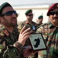 Afghan National Army Col. Mohammad Asif (top left),