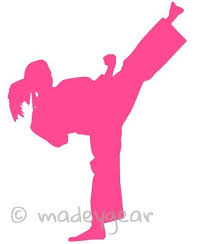 Car Window Vinyl Decal Sticker Sports Martial Arts Female Kick Martial Arts Karate Martial Arts Karate Images