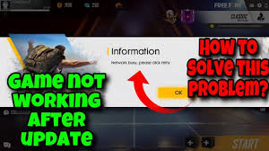 Both are stuck in the update cycle. Free Fire Network Busy Problem After Update Solution Tricks Tamil Free Fire Network Problem Solution Youtube
