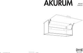 Check spelling or type a new query. Ikea Akurum Wall Cabinet Frame Horizontal 30x15 Assembly Instruction 2
