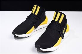 Black And Yellow Adidas Shoes Adidas Y 3 Kaiwa Chunky Primeknit Black Yellow White 2 Yellow Adidas Primeknit Adidas