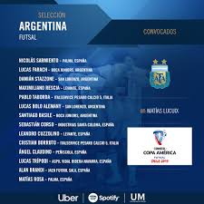 Sin embargo, scaloni dejaría de llamarlo para las fecha fifa de marzo, con miras a la. Los 14 Convocados Para La Copa America A Dos Toques Futsal