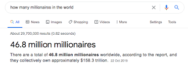 Of those, five belong to crypto exchanges: There Is 46 Millionaires In The World And Only 21 Million Bitcoin What Would Happen If They All Try To Get One Buttcoin