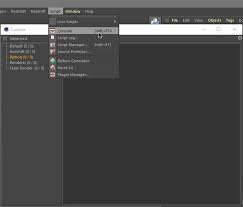 The linux command ' clear ' or ' cls ' will not work. Python Console Cinema 4d Sdk 24 111 Documentation