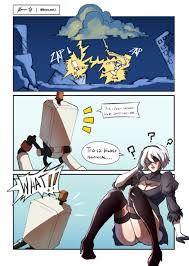 2B or not 2B (NieR:Automata) [TSFSingularity] Cartoon Porn Comic