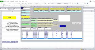 Even you can easily manage warehouse inventory with ease. Entwicklung Von Programmen In Excel Excel Vba Programmierung Lager Personal Datenbank Spiele
