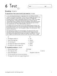 Material solucionario con ejercicios resueltos y las soluciones para descargar en pdf. 341420794 Neiu1 Test U6 1 Dogs Nature