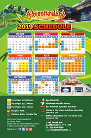 Adventureland 2019 Schedule Adventureland Amusement Park Long Island New York