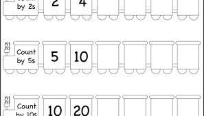 Free, printable skip counting worksheets to help build basic math skills. Skip Counting By 2 5 And 10 Worksheet Counting Worksheets Counting By 2 Skip Counting