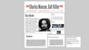 Charles manson by cameron danielson