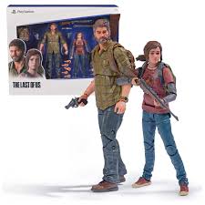 Amazon.com: PlayStation The Last of US, 2-Pack 6” Joel & Ellie Action  Figures with 19 Accessories, The Shapes Collection, for PS5 Fans &  Collectors ...