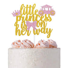 You can also choose from sustainable, disposable. Little Princess Cake Topper For Princess Theme Baby Shower Gender Reveal Party Supplies Girl S Pink Birthday Cake Decoration With Tiara Carriage And Bow Buy Online In Antigua And Barbuda Missing