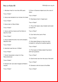 Trivia quizzes are a great way to work out your brain, maybe even learn something new. Bible Trivia Quizzes
