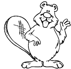 If your child loves interacting. Hallo Beaver Coloring Page Coloring Sun