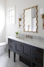 What kind of light to use in bathroom? Black And Gold Bathroom Light Novocom Top