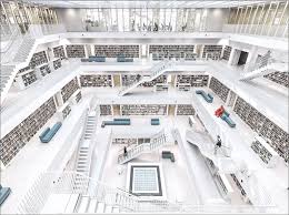 City Library Stuttgart The City Library On Milan Square Is The Central Library Of The City Library Stuttgart It Has A Floor Area Of 20 200 M And A Program A