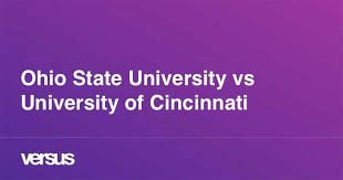 Ohio State University vs University of Cincinnati: What is the difference?