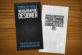 Get graphic design personalized business cards or make your own from scratch! Cool Business Card Design Tomasz Loska Cardrabbit Com