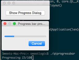 When to not use qprogressdialog in paintevent? Golang Qt Progress Dialog Example