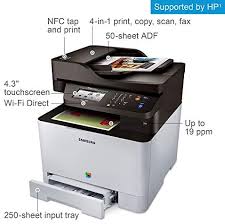 درایور پرینتر hp laserjet p2055. Samsung Xpress C1860fw Wireless Color Laser Printer With Scan Copy Fax Simple Nfc Wifi Connectivity And Built In Ethernet Ss205h Office Products Amazon Com