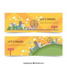 You can also see travel magazine templates. Free Vector Travel Banners In Flat Design