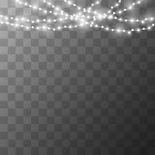 Christmas Lights On A Beautiful Transparent Background Christmas Lights Transparent Background Transparent