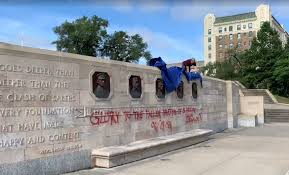 Whether you have a specific design in mind or would like to go over your options, we will work with you to bring your unique vision to life. Vandals Spray Paint Wwi Memorial In Kc World War I Centennial