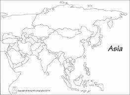 Elgritosagrado11 25 inspirational asia map outline with. Asia Countries Coloring Page Inspirational 52 Understandable Asia Map Empty Asia Map World Map Printable Map Outline