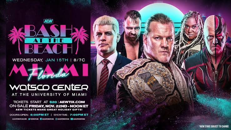 Rumor: WWE Suing AEW For Bringing Back Bash At The Beach 2