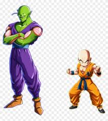 Dragon ball super, fictional character, cartoon, dragon ball z resurrection f png; Piccolo And Krillin Dragon Ball Fighterz Character Design Clipart 124355 Pikpng
