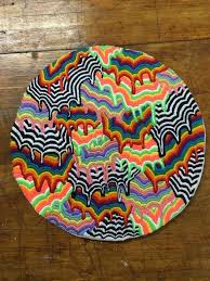 abstract embroidery inspired by the brilliant jen stark and her trippy designs embroidery abstract embroidery embroidery inspiration cute embroidery