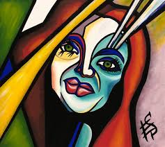 70, as portrait of a woman. Self Portrait Picasso Cubism Portrait Of Red Haired Woman Painting By Elena Sivoplyasova Artmajeur