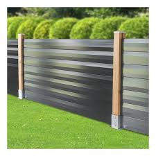 panneau et lame de bardage cloture jardin pas cher cloture acier cloture