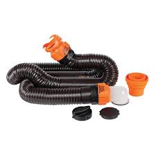 Camco rhinoextreme 20ft rv sewer hose kit. Camco Rhinoflex 15 Ft Sewer Hose Kit With Swivel Fittings 39761 The Home Depot